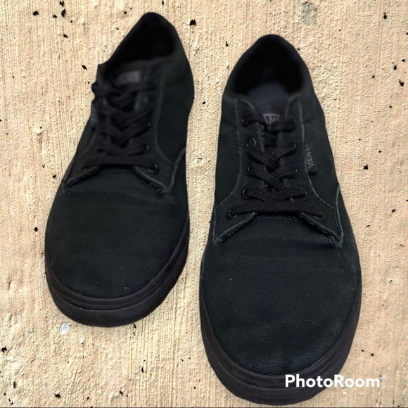 VANS Black unisex sneakers Size 8 - Picture 8 of 8
